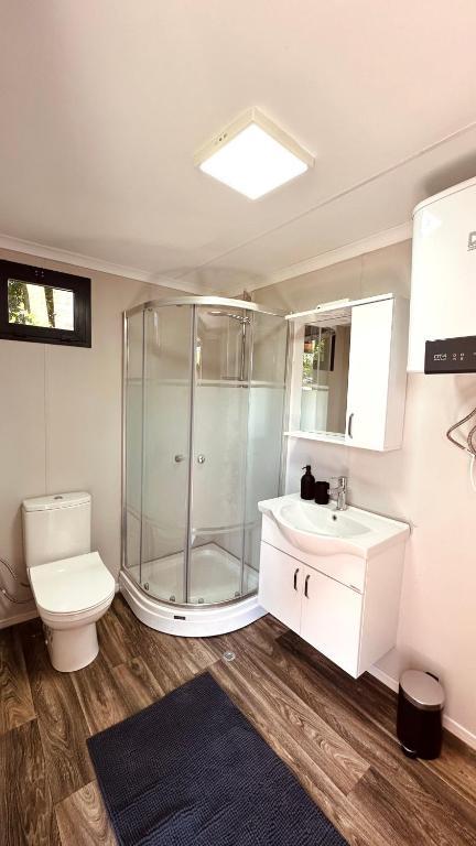 Luxe Tiny House Bij Het Leekstermeer Matsloot Exteriér fotografie