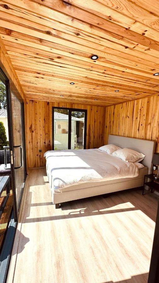 Luxe Tiny House Bij Het Leekstermeer Matsloot Exteriér fotografie